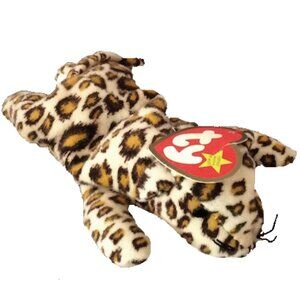Vintage 1999 McDonald's Ty Freckles the Leopard #1 NEW in package Teeny